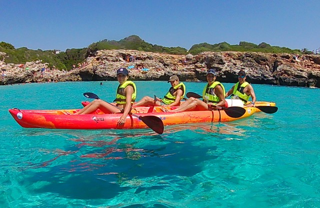 Visit Binibèquer Kayaking, Caves and Snorkeling Adventure in Punta Prima, Menorca