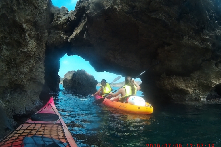 Binibèquer: Kajakken, grotten en snorkelen