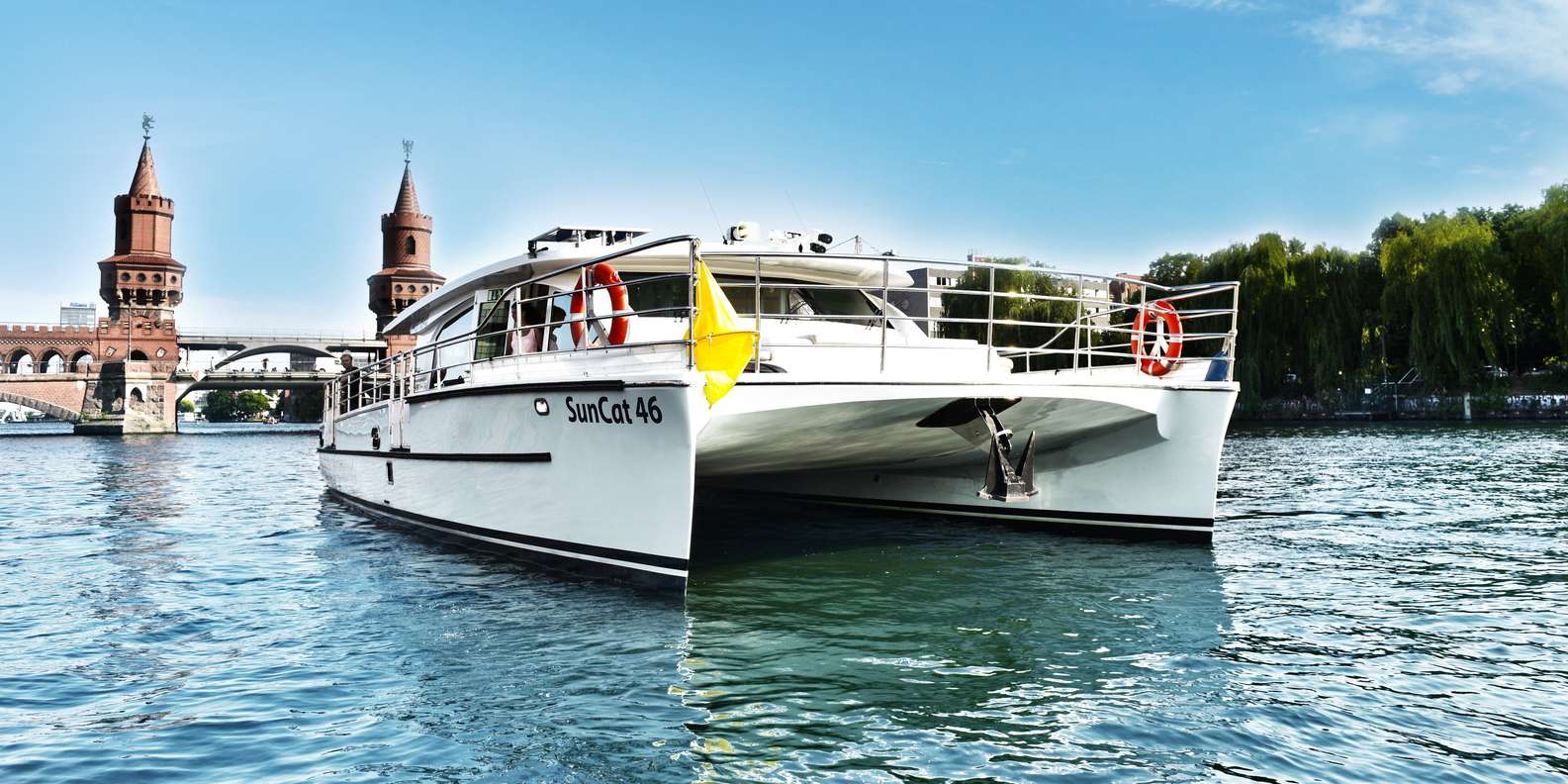 Berlin: Boat Tour on a Solar-Powered Catamaran | GetYourGuide