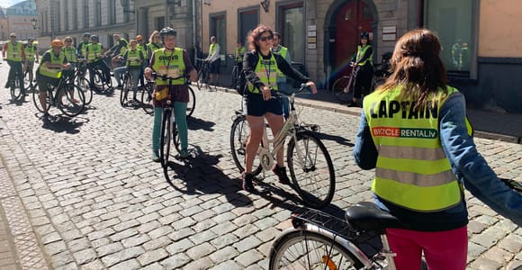 Riga: Geführte Stadtführung Fahrradtour