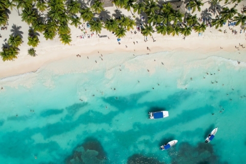 Punta Cana : Excursion en catamaran sur l'île de Saona avec déjeuner buffet
