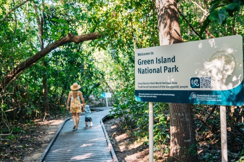 Vanuit Cairns: eco-avontuur Green IslandTrip van 7 uur