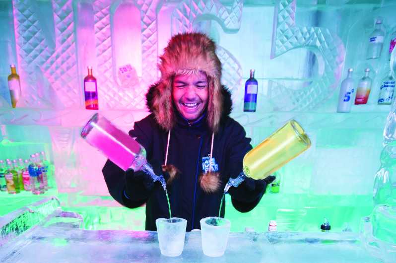 Queenstown: Minus 5 Ice Bar Experience met 2 cocktails