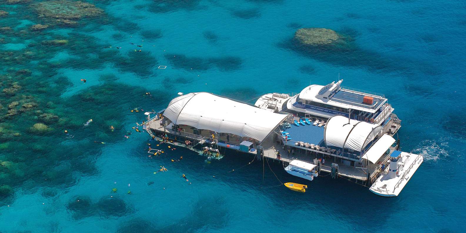 From Cairns: Great Barrier Reef Cruise and Activity Platform