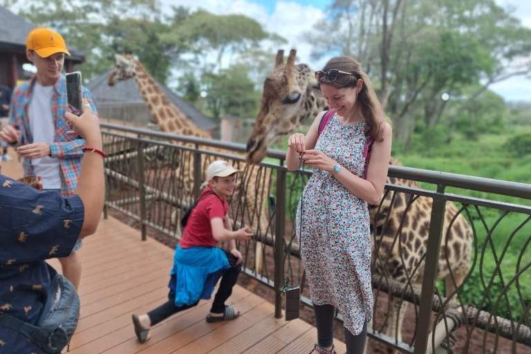 Halve dag rondleiding door Sheldrick Wildlife Trust & Giraffe Centre