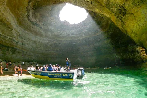 From Benagil: Coast Boat Tour with Benagil Cave