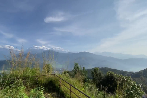 Pokhara: caminhada de um dia de Sarangkot até a estupa da paz mundial