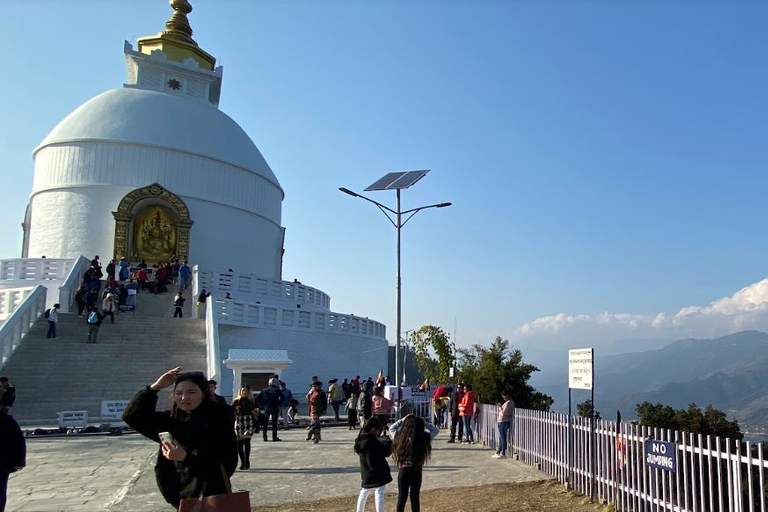 Pokhara: caminhada de um dia de Sarangkot até a estupa da paz mundial