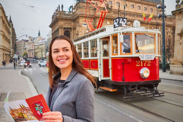 Praga: 2, 3 lub 5-dniowa przepustka dla zwiedzających z transportem publicznymKarnet 120-godzinny