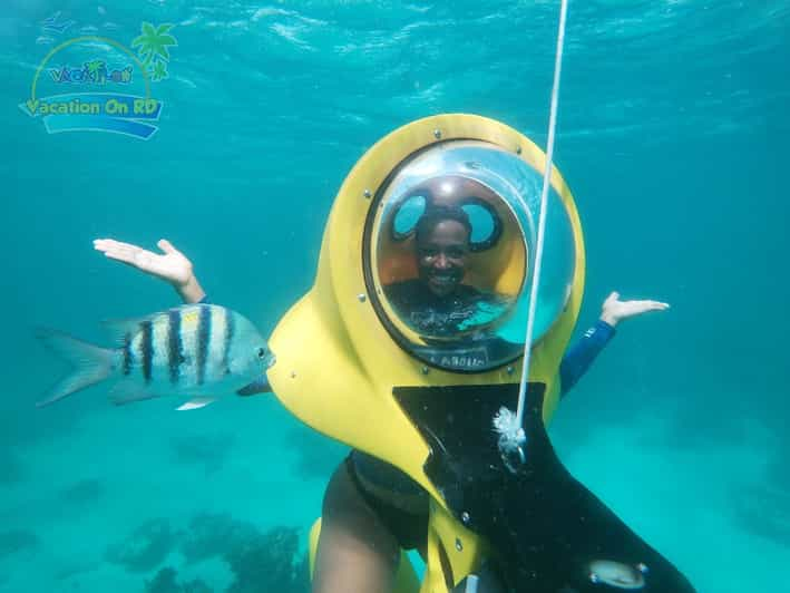 From Punta Cana Scubadoo Snorkel And Glass Bottom Boat Tour Getyourguide