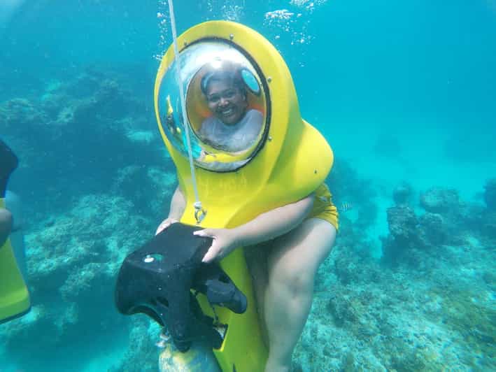 From Punta Cana ScubaDoo, Snorkel & Glass Bottom Boat Tour GetYourGuide