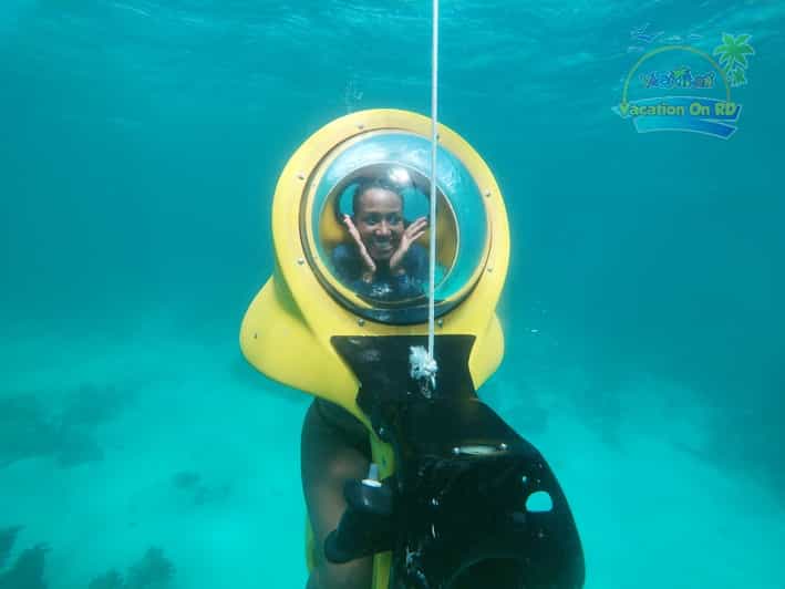 From Punta Cana ScubaDoo, Snorkel & Glass Bottom Boat Tour GetYourGuide
