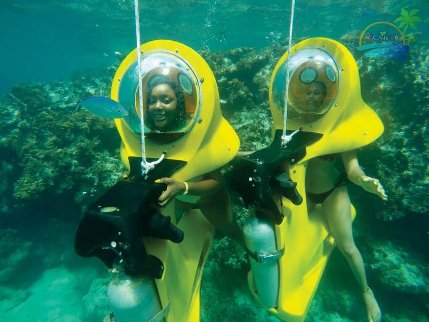 From Punta Cana ScubaDoo, Snorkel & Glass Bottom Boat Tour GetYourGuide