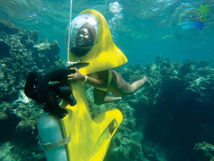 From Punta Cana ScubaDoo, Snorkel & Glass Bottom Boat Tour GetYourGuide