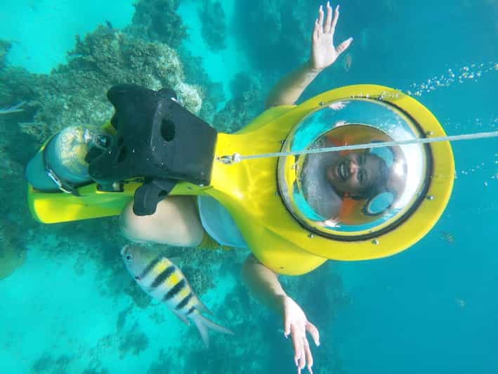 From Punta Cana ScubaDoo, Snorkel & Glass Bottom Boat Tour GetYourGuide