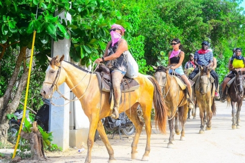 Quad 4x4 + Randonnée à cheval Punta Cana (Pack)