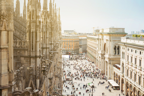 Milano: Privat rundtur - Domkyrkan, glassprovning och Prada-museet