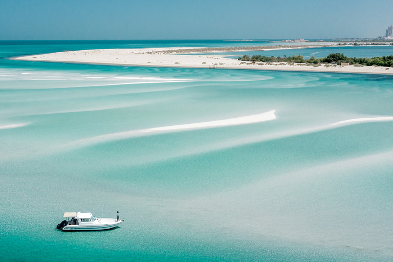 Abu Dhabi: cruzeiro guiado de 4 horas e passeio pelas ilhasAbu Dhabi: cruzeiro guiado de 4 horas e passeios pelas ilhas