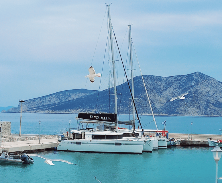 santamaria catamaran naxos