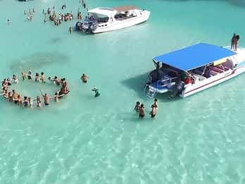 Fra Bayahibe: Saona Island, åpen bar, hurtigbåt og lunsj