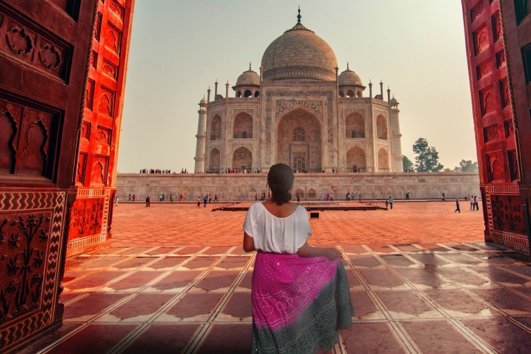 Privado : Visita al Fuerte de Agra y Tajmahal al Amanecer Desde Dehli