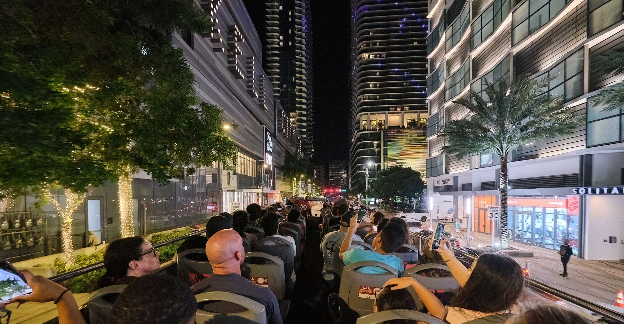 Miami: Open-top Bus Sightseeing Night Tour with Live Guide photo 7