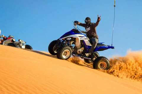 Jeddah: Guided Desert Quad Bike Safari with Bedouin Treats