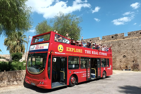 Ayia Napa/Protaras Red bus Famagusta 3 in 1 Ghost town/swim