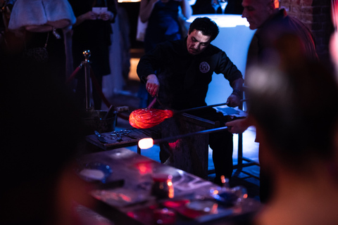 Murano: Glass blowing demonstration