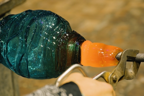 Murano: Glass blowing demonstration