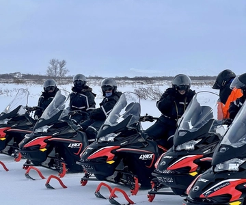 Reykjahlid : Aventure en motoneige au bord du lac Mývatn