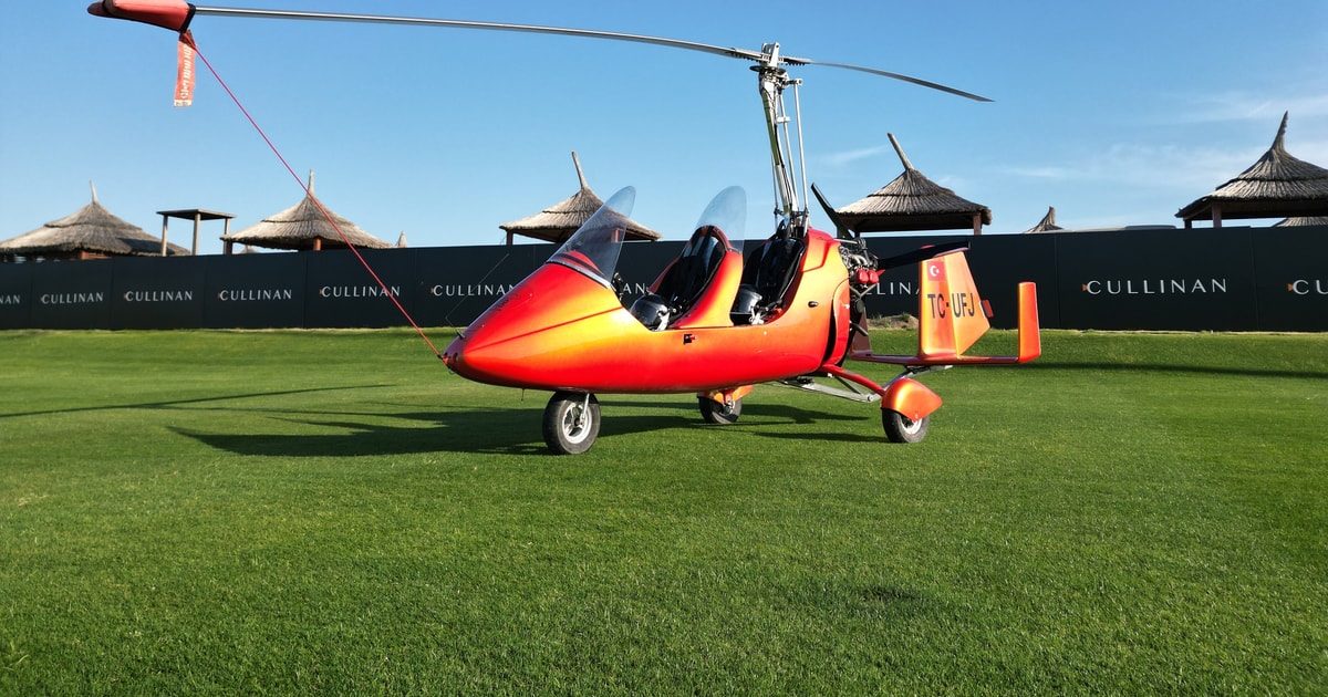 Antalya Private Gyrocopter Flight Tour GetYourGuide