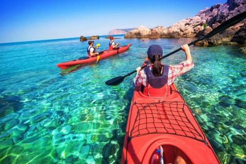 Omiš: River Kayaking and Sea Snorkeling Tour Guided kayaking tour
