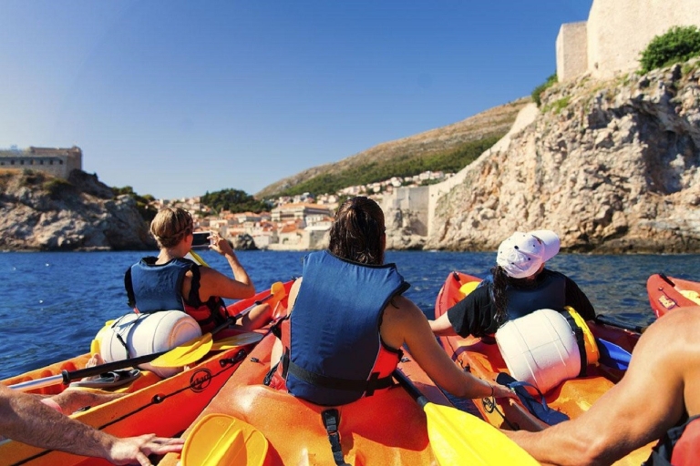Escapada Matinal en Kayak y Snorkel en Dubrovnik con Merienda