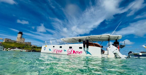Mauritius: 5-Island Cataspeed Cruise with BBQ Lunch & Drinks