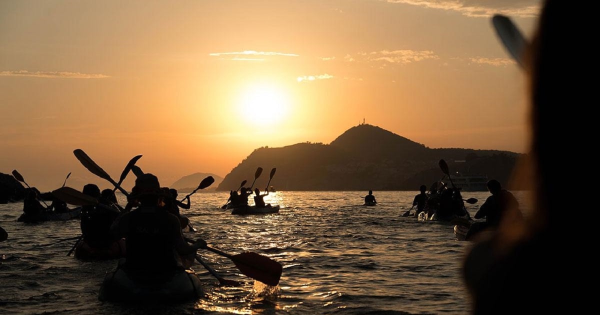 Dubrovnik Guided Sunset Sea Kayaking with Snacks and Wine GetYourGuide
