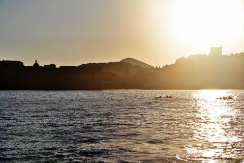 Dubrovnik Kayak de mer au coucher du soleil avec collation et vin