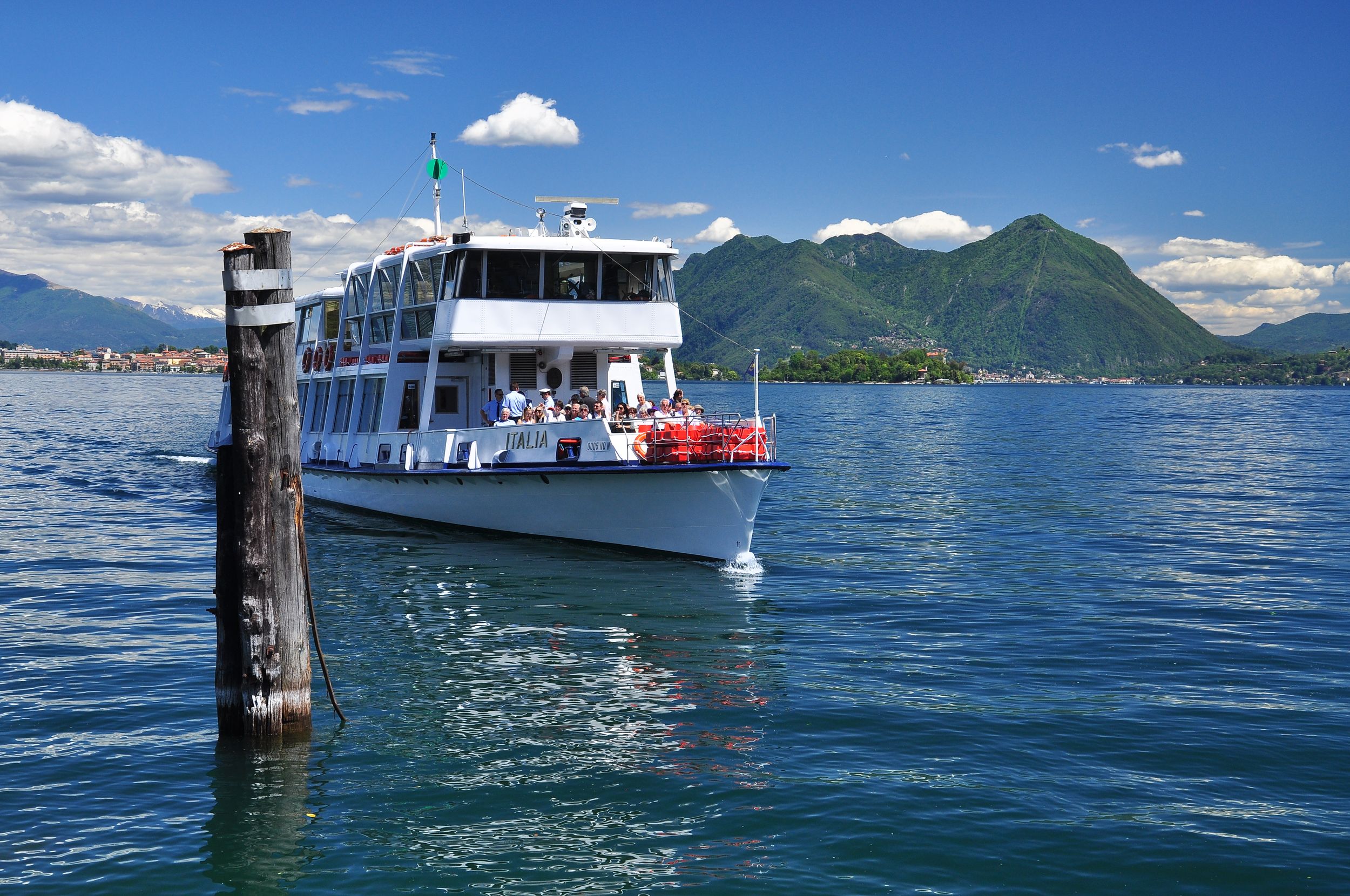 Lago Maggiore: Hop-On/Hop-Off-Fähre, Tagesticket und Attraktionen