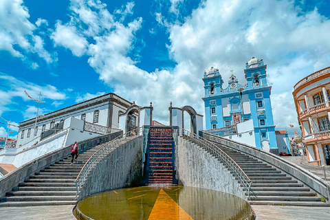 Angra do Heroísmo: Walking Tour with Local Pasty and Coffee Tour with Hotel Pickup and Drop-Off