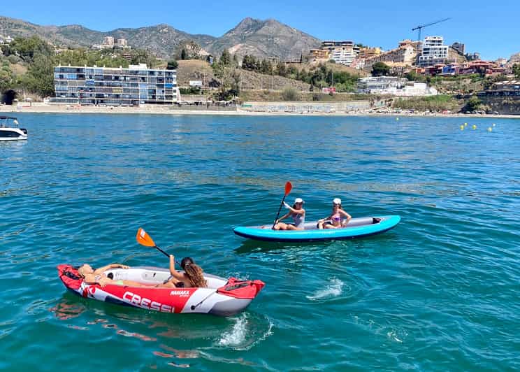 Málaga Boat Tour w/ Snorkeling, Water Activities and Lunch GetYourGuide