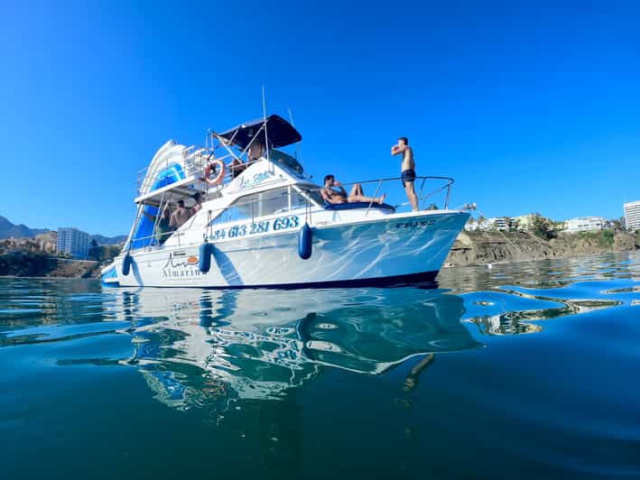 Málaga Boat Tour w/ Snorkeling, Water Activities and Lunch GetYourGuide
