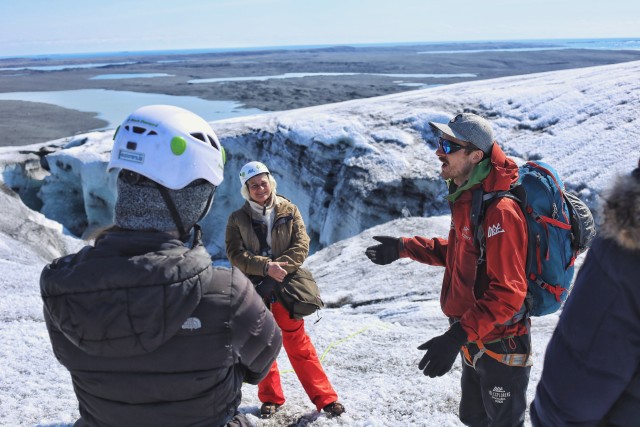 Jökulsárlón: Vatnajökull Gletsjer Wandeltocht met gids