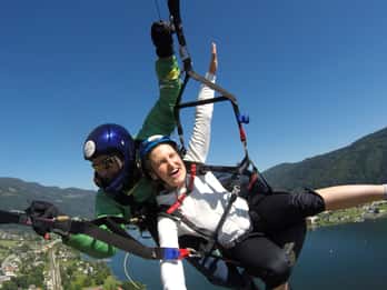 Villach/Ossiachersee: Parapendio "Azione" Tandemflug