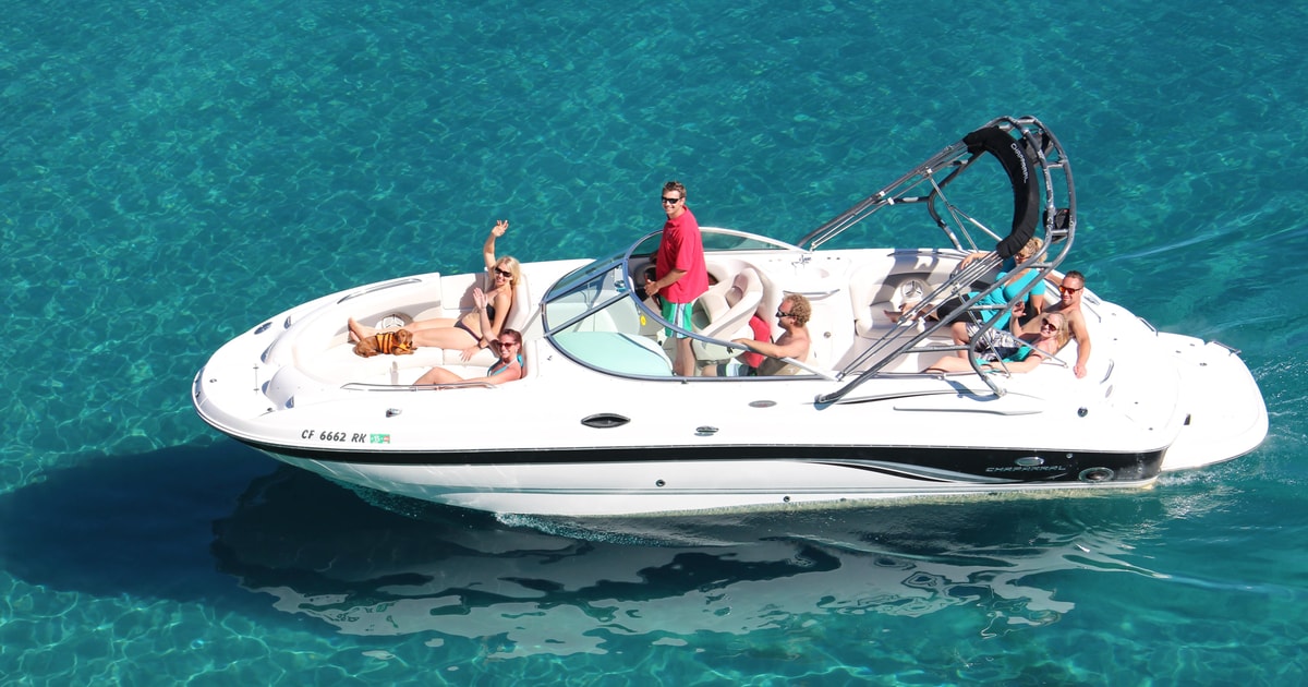 South Lake Tahoe 3Hour Customizable Tour on a 28Foot Boat GetYourGuide