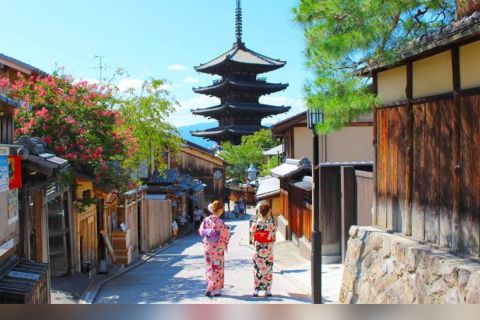 From Osaka: Private Guided Tour of Kyoto with Hotel Pickup