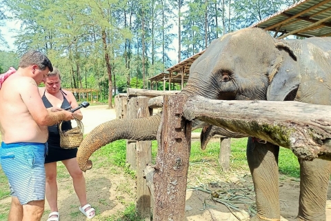 Khaolak Elefanten Interaktion Halbtag