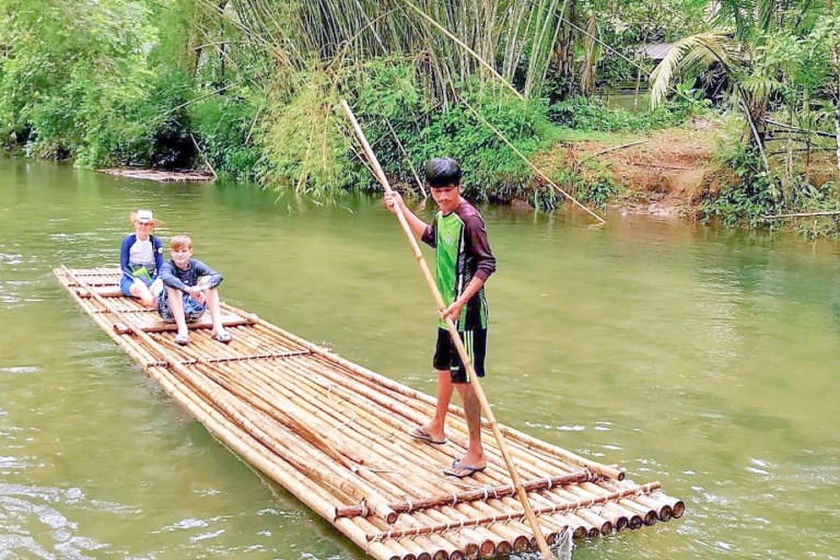 Rafting de Bambú en Khaolak, Cascadas y Conservación de Tortugas