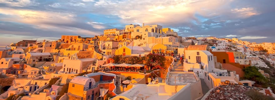 Santorin : Excursion guidée d'une journée sur l'île avec visite des plages