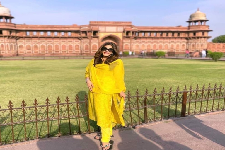 Von Delhi aus: Private Sonnenaufgangstour zum Taj Mahal