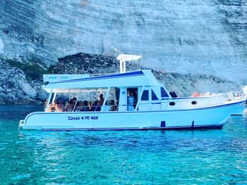 Lampedusa: Rejs statkiem z przystankami i włoskim lunchem